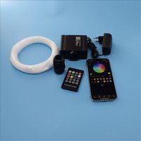 Sound Activated APP Control 16W RGBW Fiber Optic Star Ceiling Light Kit With Fiber Optic Cable For Car Home Star Starry Sky