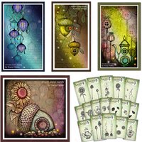 New in July 2025 Elf Scrapbooking stamps Craft Embossing DIY Sunflower 1 Stamp Collection Greeting Card Handmade clear stamps