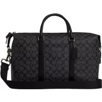 COACH Ellery Coated Canvas With Calfskin Boston Bag, Travel Bag, Handbag, Shoulder Bag, Crossbody Bag Women's