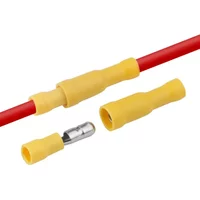 Hot 50 X Yellow Male Female Bullet Connector Crimp Terminals Wiring