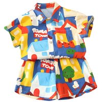 Costume d'été pour bébés garçons, chemise et short à la mode, 2 pièces/ensembles, tenues pour nourrissons, Costume décontracté pour tout-petits, survêtements pour enfants, nouvelle collection