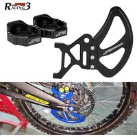 Motorcycle Rear Chain Adjuster Axle Block Brake Disc Guard Cover For Surron X S For Segway X160 X260 Electric Dirt Bike E-bikes