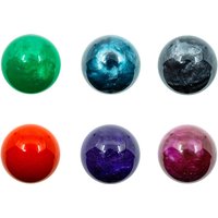 QANBA Mineral Series Balltop mit Marmor-Finish in Mineralblau, Rot, Grün, 35mm Topball für Qanba Gravity Joystick und Sanwa Joysticks