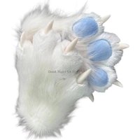 Cats Claw Gloves Therians Paws Furry Fursuit Paws Halloween Cosplay Costume