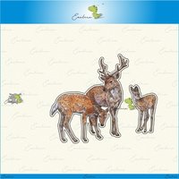 Deer To My Heart metal cutting dies 2022 new diy molds Scrapbooking Paper Making die cuts crafts Printed Sheet