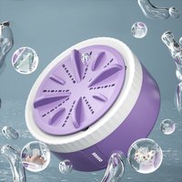 Portable Turbo Washing Machine for Underwear Socks with Pure Copper Motor and Three Speed Smart Cleaning Modes