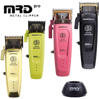 MRD HC-90-4 Smart Brain Hair Clipper Men's Professional Full Metal Lift Height Torque Digital Brushless Motor Cordless Trimmer