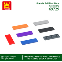 Wange 70Pcs/lot 69729 2x6 Light Panel Building Blocks Moc Color Accessories Compatible with Brick DIY Spare Parts Toy Gift