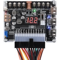 20/24-pin ATX power adapter board, adjustable voltage LED digital display power module, suitable for mobile phones and tablets