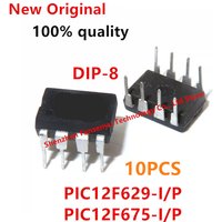 (10piece)100% New PIC12F629-I/P PIC12F675-I/P PIC12F629 PIC12F675 12F629 12F675 DIP-8 Chipset