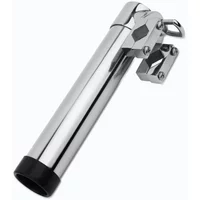 Boat Fishing Rod Holder, 316 Stainless Steel, Clamp-on, Marine Yacht Rod Pod, Fishing Tool, High Quality, 1"