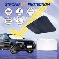 Car Sun Visor Front Windshield Sunshade Heat Insulation Summer Auto Accessories For BMW X3 F25 2010-2017