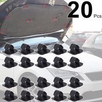 10/20/30/40/50/60pcs Vehicles Clips Retainer Spare Strong Easy Installation Fitment Heat-Resistant Hood Insulation Pad Ample