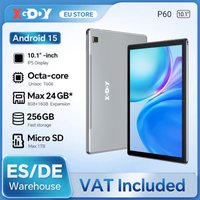 2025 New Upgraded Pad 10.1 In Android Tablet HD Display Octa Core 24GB RAM 256GB ROM Dual Phone Call WiFi Google Play Tablet PC