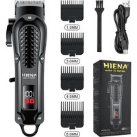 Hiena HYN-212 Electric Hair Clipper UBS Rechargeable Cordless Beard Trimmer Men Powerful Electric Hair Clipper Trimming Tool