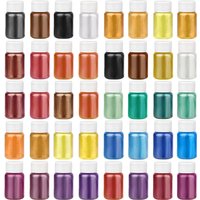 4 Colors/Set Pearlescent Powder Resin Pigment Kits Mica Mineral Powder Dye DIY Epoxy Resin Jewelry Making Nail Art Decor Makeup