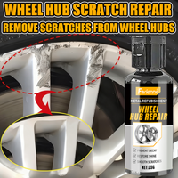 35G Wheel Hub Repair Paste, Car Rim Scratch Remover, Metal Refurbishment Polish For Alloy Wheels, Restore Shine & Remove Scratch