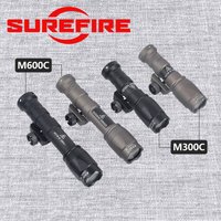 SureFire Airsoft M600C M600 M300 Tactical Scout Light AR15 Rifle Weapons Flashlight LED Hunting Spotlight SF M300A Gun Lamp