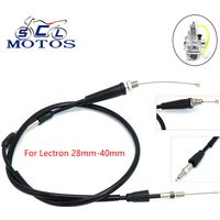 Sclmotos M10*1.25 Lectron Carburetor Parts Dirt Bike Cables Throttle Cable For Yamaha YZ250F YZ400F For Honda CRF250R