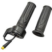AliExpress NONE 1 Pair 20X Scooter Speed Throttle Handle 12V To 72V For 22.2mm Handlebar Electric Bike Throttle With 3 Pin Waterproof Connector