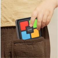 Memory Handheld Game with Lights & Sounds - Educational Brain Teaser Toy for Youngsters,