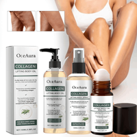 OceAura Collagen Body Essence Oil Moisturizing Enhance Skin Elasticity Non-greasy Reduce Dryness Tightening Body Skincare Set