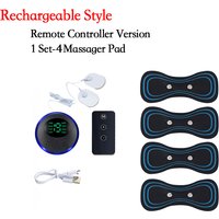 Smart Portable Electric Neck Massager, Min EMS Stimulator For Cervical Vertebra Massage Muscle Relax Body Slimming Shaping
