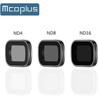 Mcoplus Camera ND Filter Set ND4 / ND8 / ND16 for DJI Osmo Pocket 1 / 2 Action Camera Accessories