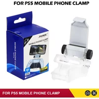 NEW Mobile Phone Game Clip For PS5 Controller Gaming Gamepad Holder Joystick Clamp Mount Bracket Multi-directional Adjustable