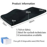 Lash Bed Topper, Colchoneta Para Camilla De Pestañas Cushion for Beauty Salon,esponja Para Camilla De Pestañas