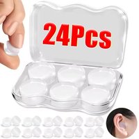 Moldable Silicone Ear Plugs for Sleeping Swimming Airplane Ear Protection Waterproof Soft Noise Cancelling Silent Gel Earplug