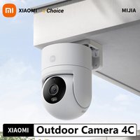 Xiaomi Outdoor Camera 4C 5 Megapixel Full-color Night Vision IP66 Waterproof Bidirectional Gimbal Wifi 6 Humanoid Tracking CN