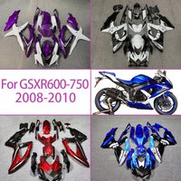 For SUZUKI 2008-2010 GSXR 600-750 Injection Motorcycle Fairings 08 09 10 GSXR600 GSXR750 Customizable Color Schemes