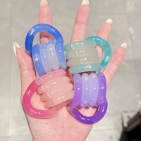 1pcs Temperature-changing Deformable Rope Multi-color Anti Stress Deformation Rope Knot Pressure Stress Relief Toys Gifts