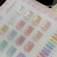 16Colors 15ML Wedding Fine Snowflakes Gel Nail Polish Edelweiss Gel Soak Off UV LED Gel Varnishes for Manicure Nail Art Material