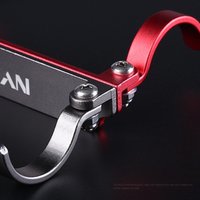 80G Random Color Fishing Box Quick Hanging Accessories Side Mounted Pole Hanging Light Hard Magnesium Aluminum AlloyPortable