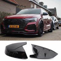 For Audi Q7 2016-2022 Q5L 2018 2019 2020-2022 ABT style car rearview mirror cover replacement side door wing mirror cover shell
