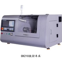 CK210 Mini CNC Lathe - Precision Automatic Metal Turning Machine for DIY, Education Small Parts Processing