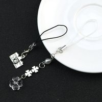 Anime Kimi ni Todoke From Me to You Keychain Kuronuma Sawako Kazehaya Shouta Cosplay Flower Pendant Phone Chain