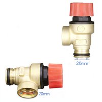 1Pack 3-Bar Safety Valve Pressure Relief Valve Thread Type For Gas Boilers For Efficient Pressure Regulation