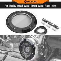 For Harley Street Glide FLHX 2016-2025 Derby Cover Clutch Power Plate Road Glide FLTRX FLTRXS Road King FLHR Electra Glide FLHT