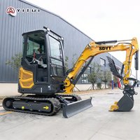 Customized 2.0 Ton Mini Excavator With Ce Epa Euro 5 Kubota Engine From China For Multi-Scenario Use Farm & Agriculture
