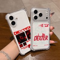 TV Program Dexter Morgan Phone Case For IPhone 17 16e 16 15 14 13 12 11 Mini Air Pro Max X XR XSMax 7 8 Plus Transparent Cover