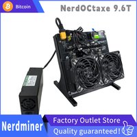 2026 New NerdOCTAxe Air Cooling Bitcoin Miner 9.6-12TH/s 170W SHA256 Home Mini Mining Machine Dual Fans