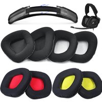 Earmuffs/Headbeam For Corsair VOID PRO RGB USB Gaming Headphone Soft Foam Earpads Case Cover Sponge Ear Pads Cushions Earphone