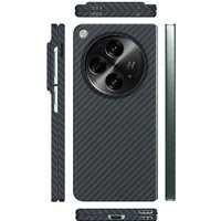 Case for OPPO Find N3 & 1+ OnePlus Open Real Carbon Aramid Fiber Fold Mobile Phone Protective Cover Protection Shell