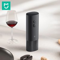 MIJIA Electric Wine Opener Battery Automatic Bottle Cap Opener for Red Wine Beer with Foil Cutter Kitchen Accessories