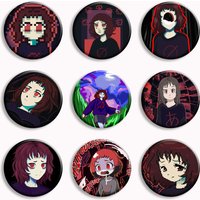 Milk Chan Anime Soft Button Pin Catoon Brooch Bag Badge Decor Jewelry Friends Gift