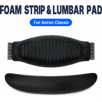 Foam Strip & Lumbar Pad Combo Set for Herman Miller Aeron Classic Chair Back Support Replacement Parts