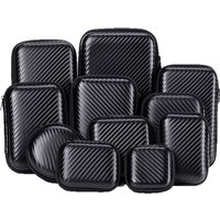 Zipper Eva Bags Mobile Phone Charger Protection Bags U Disk Data Cable Headphone Min Storage Pockets Pouch Mobile Hard Disk Case